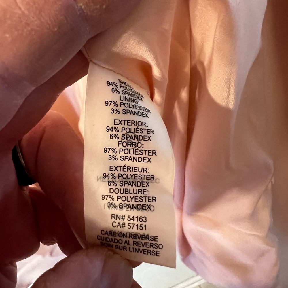 Calvin Klein Women's Blush Pink Blazer 12P - Picture 5 of 5